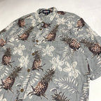 キーラーベイ 古着 半袖シャツ アロハシャツ 柄シャツ 2XL