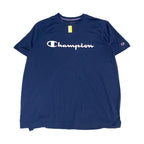 チャンピオン 古着 Tシャツ オーバーサイズ 刺繍ロゴ 2XL