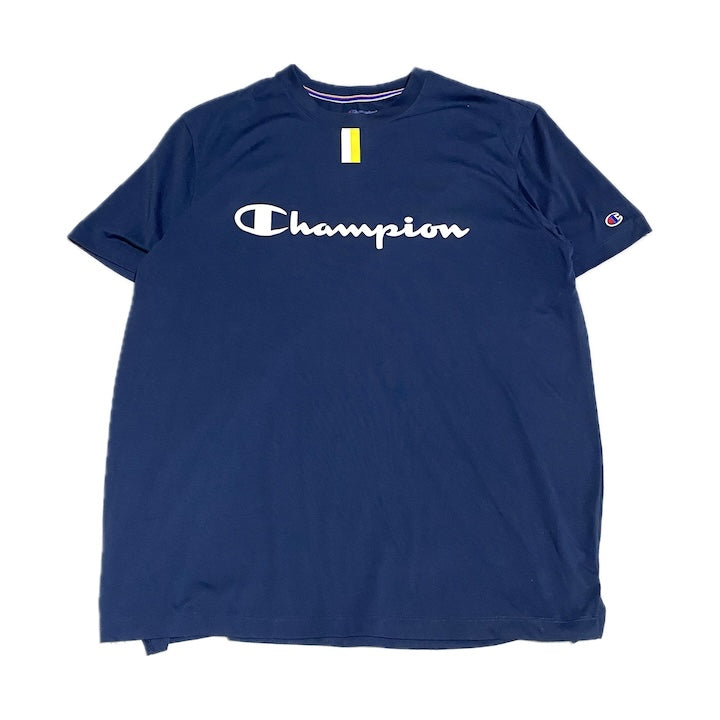 チャンピオン 古着 Tシャツ オーバーサイズ 刺繍ロゴ 2XL