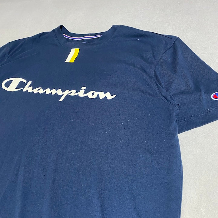 チャンピオン 古着 Tシャツ オーバーサイズ 刺繍ロゴ 2XL