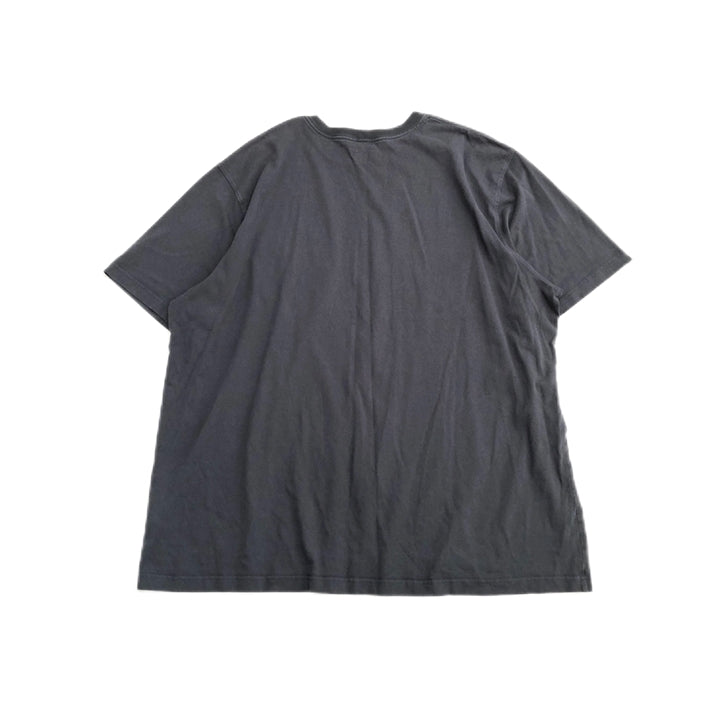 カーハート 古着 Tシャツ ワンポイントロゴ ネイビー 3XL