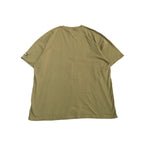 ディッキーズ Dickies Tシャツ ワンポイントロゴ カーキ 無地 メンズ2XL