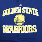 マジェスティック Majestic Tシャツ NBA ウォリアーズ 青 メンズ2XL