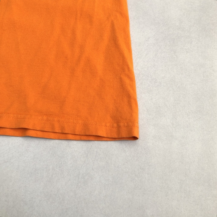 ファットファーム 古着 Tシャツ USA製 オレンジ オーバーサイズ 2XL