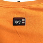 ファットファーム 古着 Tシャツ USA製 オレンジ オーバーサイズ 2XL