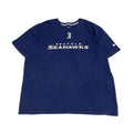 ナイキ NIKE Tシャツ NFL シアトル・シーホークス ネイビー メンズ2XL