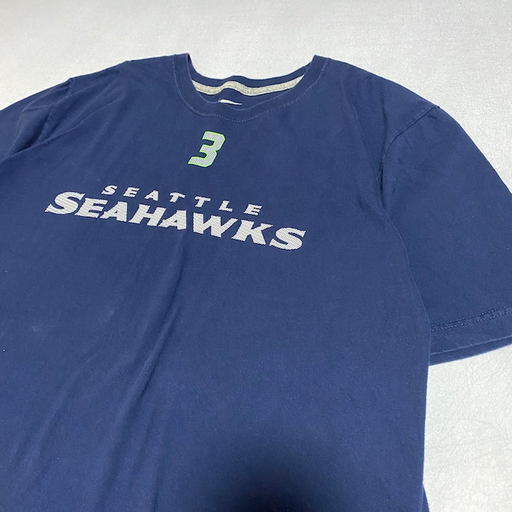 ナイキ NIKE Tシャツ NFL シアトル・シーホークス ネイビー メンズ2XL