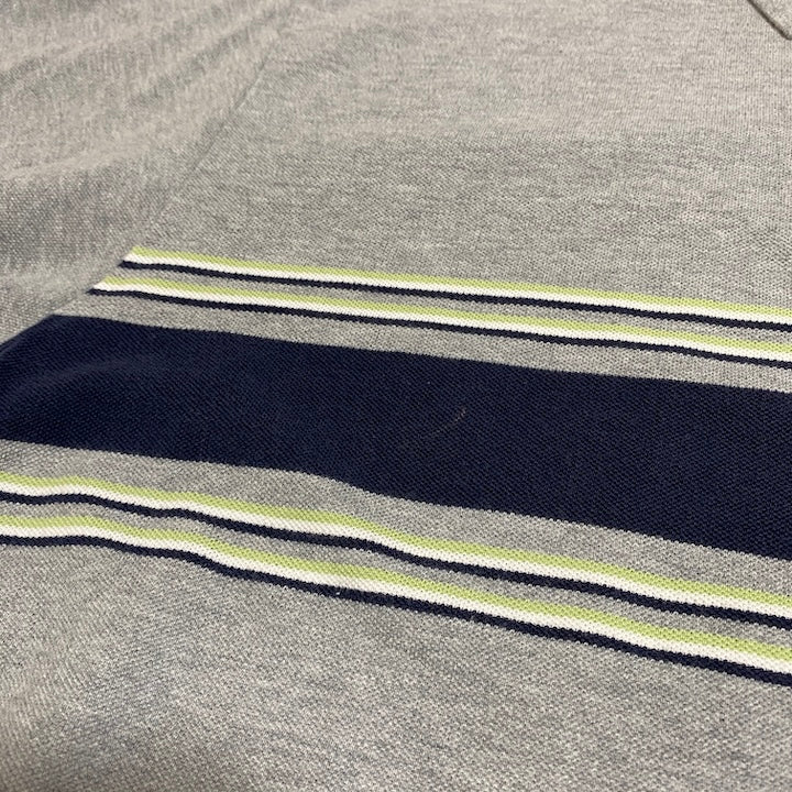 ノーティカ NAUTICA 半袖ポロシャツ 刺繍ロゴ オーバーサイズ メンズ2XL
