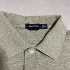 ノーティカ NAUTICA 半袖ポロシャツ 刺繍ロゴ オーバーサイズ メンズ2XL