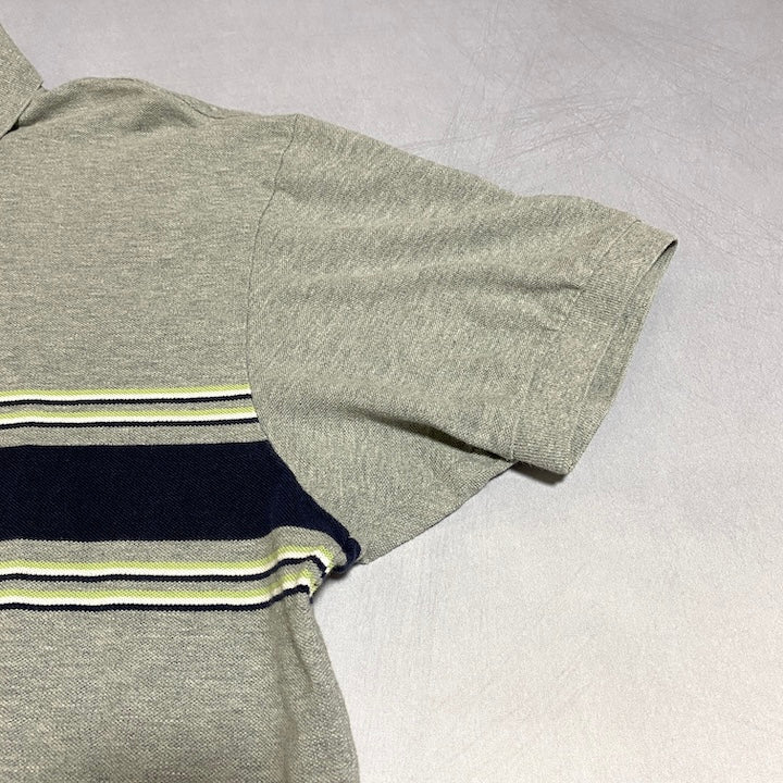 ノーティカ NAUTICA 半袖ポロシャツ 刺繍ロゴ オーバーサイズ メンズ2XL