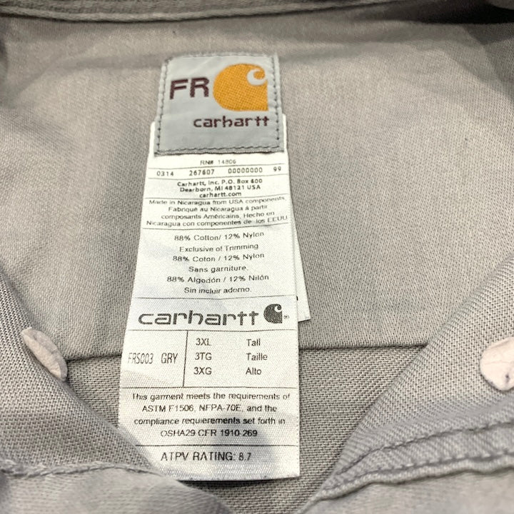 カーハート Carhartt 長袖シャツ 企業ロゴ 3XL メンズ3XL