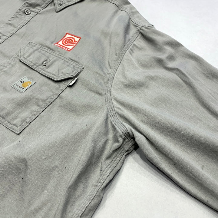 カーハート Carhartt 長袖シャツ 企業ロゴ 3XL メンズ3XL