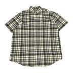 カーハート 古着 半袖シャツ チェックシャツ XXL