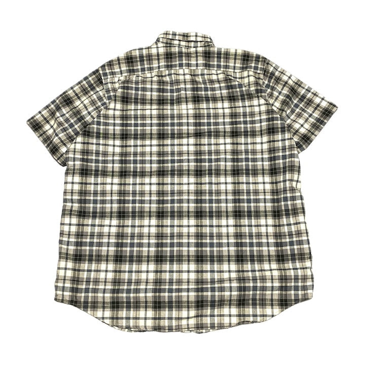 カーハート 古着 半袖シャツ チェックシャツ XXL