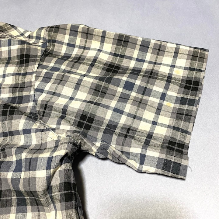 カーハート 古着 半袖シャツ チェックシャツ XXL