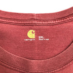 カーハート 古着 Tシャツ 企業ロゴ オーバーサイズ XXL