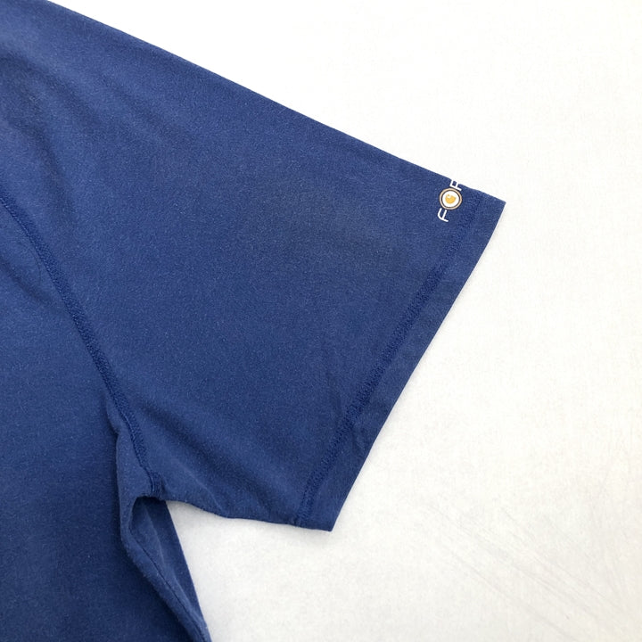 カーハート 古着 Tシャツ ブルー オーバーサイズ XXL