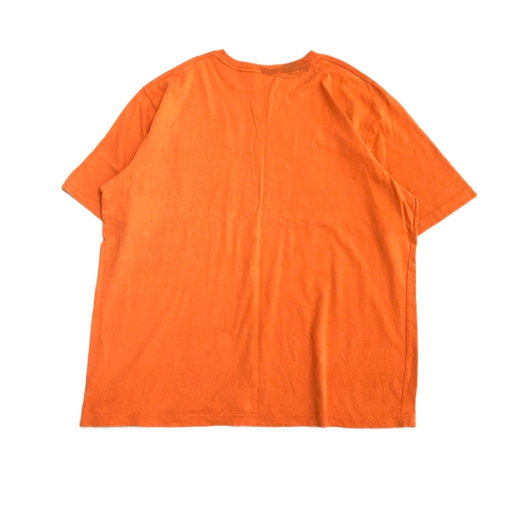 カーハート 古着 Tシャツ オーバーサイズ オレンジ XXL
