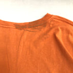 カーハート 古着 Tシャツ オーバーサイズ オレンジ XXL