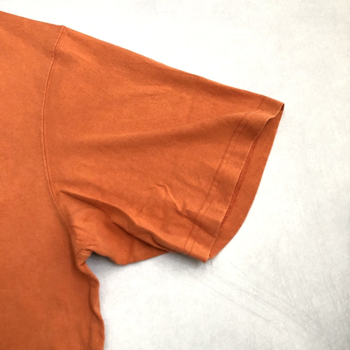 カーハート 古着 Tシャツ オーバーサイズ オレンジ XXL