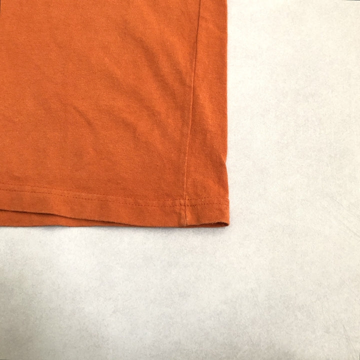 カーハート 古着 Tシャツ オーバーサイズ オレンジ XXL