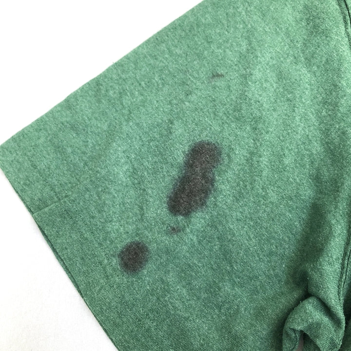 カーハート 古着 Tシャツ ヘンリーネック グリーン XL