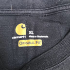 カーハート 古着 Tシャツ オーバーサイズ ブラック XL