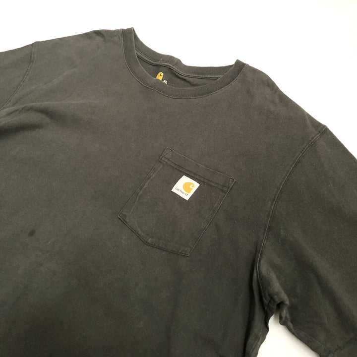 カーハート 古着 Tシャツ オーバーサイズ ブラック XL