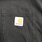 カーハート 古着 Tシャツ オーバーサイズ ブラック XL