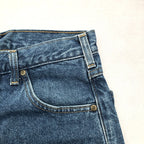 カーハート Carhartt デニム ジーンズ 革ロゴ W31 L32 メンズ