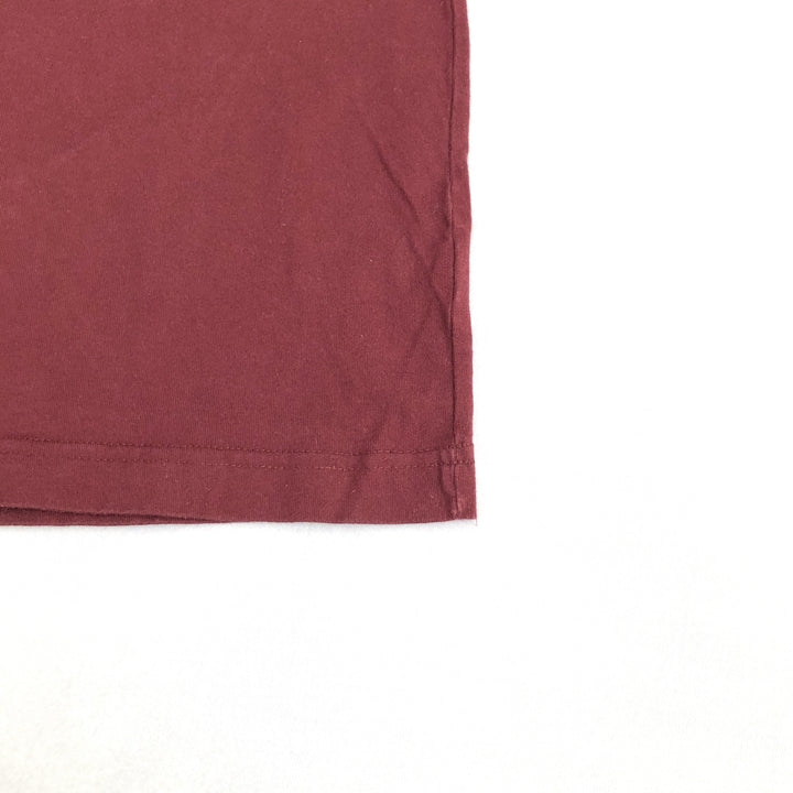ディッキーズ Dickies Tシャツ 無地 えんじ オーバーサイズ メンズXXL