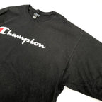 チャンピオン 古着 Tシャツ ビッグロゴ ブラック XXL