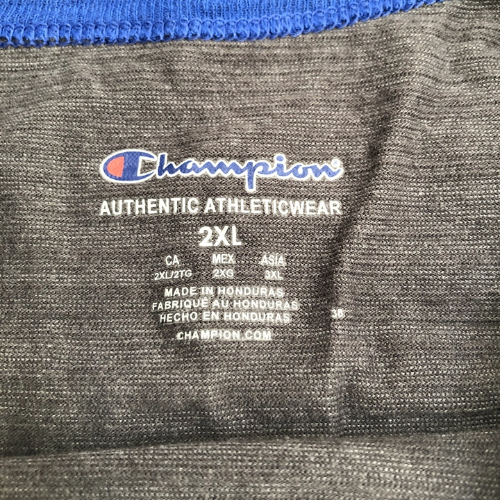 チャンピオン 古着 Tシャツ 5部丈 ラグラン GSAA XXL