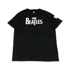 ノーブランド 古着 Tシャツ ビートルズ 黒T ビッグロゴ XXL