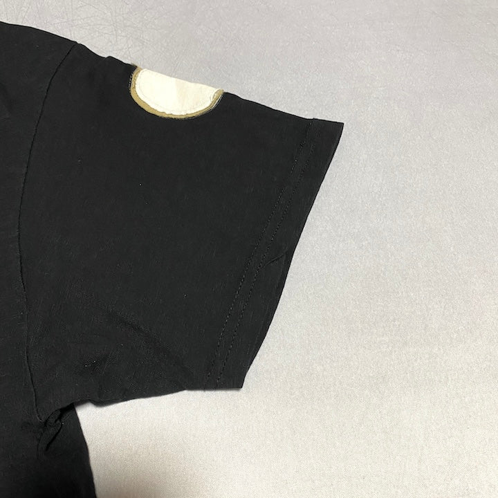 ノーブランド 古着 Tシャツ ビートルズ 黒T ビッグロゴ XXL