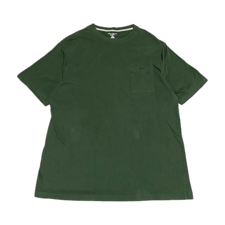 チャンピオン 古着 Tシャツ 無地 グリーン XXL