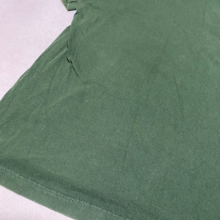 チャンピオン 古着 Tシャツ 無地 グリーン XXL