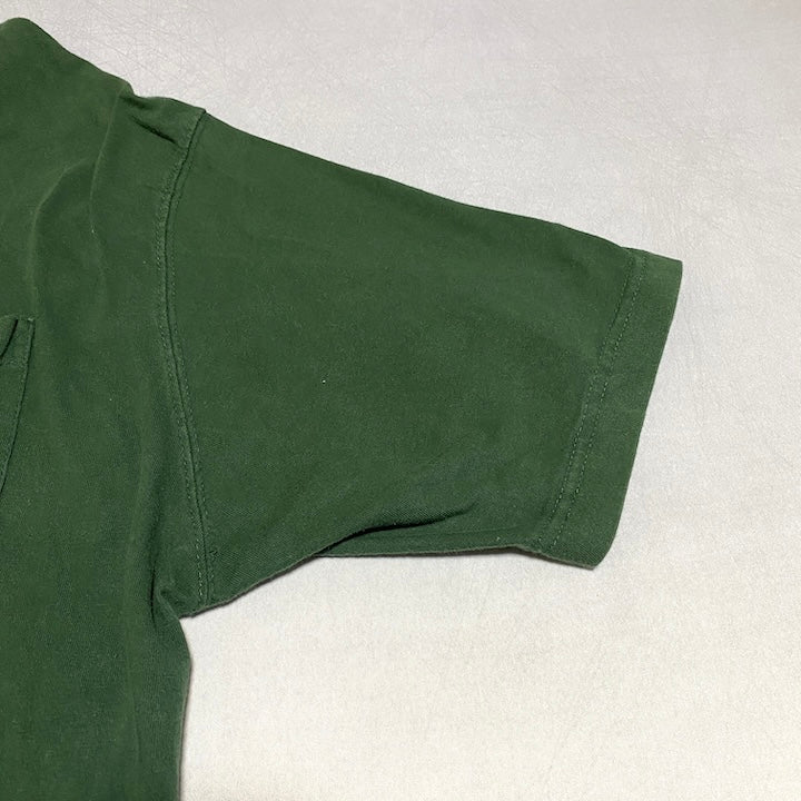 チャンピオン 古着 Tシャツ 無地 グリーン XXL