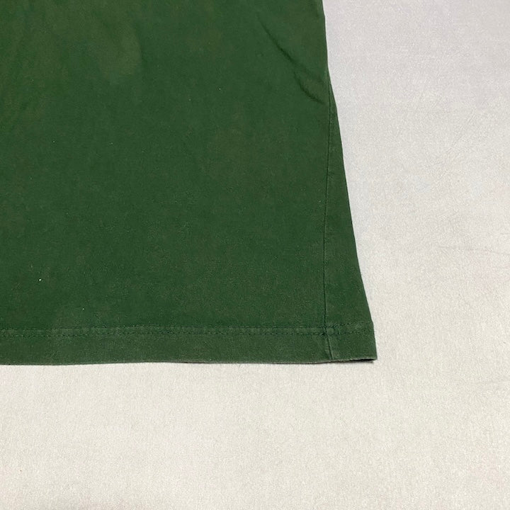 チャンピオン 古着 Tシャツ 無地 グリーン XXL