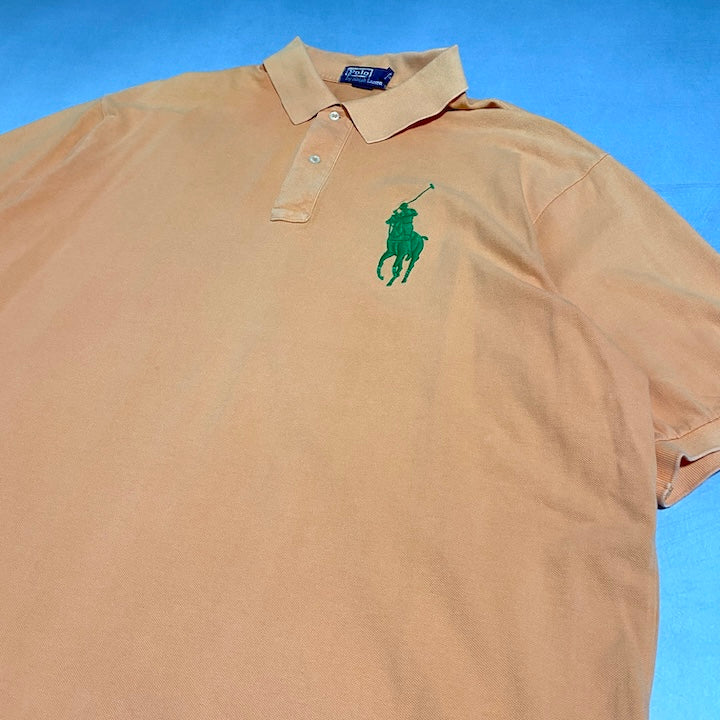 ポロラルフローレン Polo Ralph Lauren 半袖ポロシャツ 刺繍 メンズ3XL