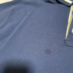 ポロラルフローレン Polo Ralph Lauren 半袖ポロシャツ 紺 刺繍ロゴ メンズ3XL