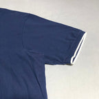 ポロラルフローレン Polo Ralph Lauren 半袖ポロシャツ 紺 刺繍ロゴ メンズ3XL