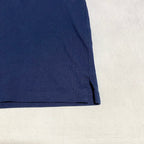ポロラルフローレン Polo Ralph Lauren 半袖ポロシャツ 紺 刺繍ロゴ メンズ3XL