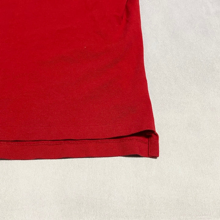 ポロラルフローレン Polo Ralph Lauren 半袖ポロシャツ 赤 メンズXXL
