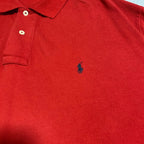 ポロラルフローレン Polo Ralph Lauren 半袖ポロシャツ 赤 メンズXXL