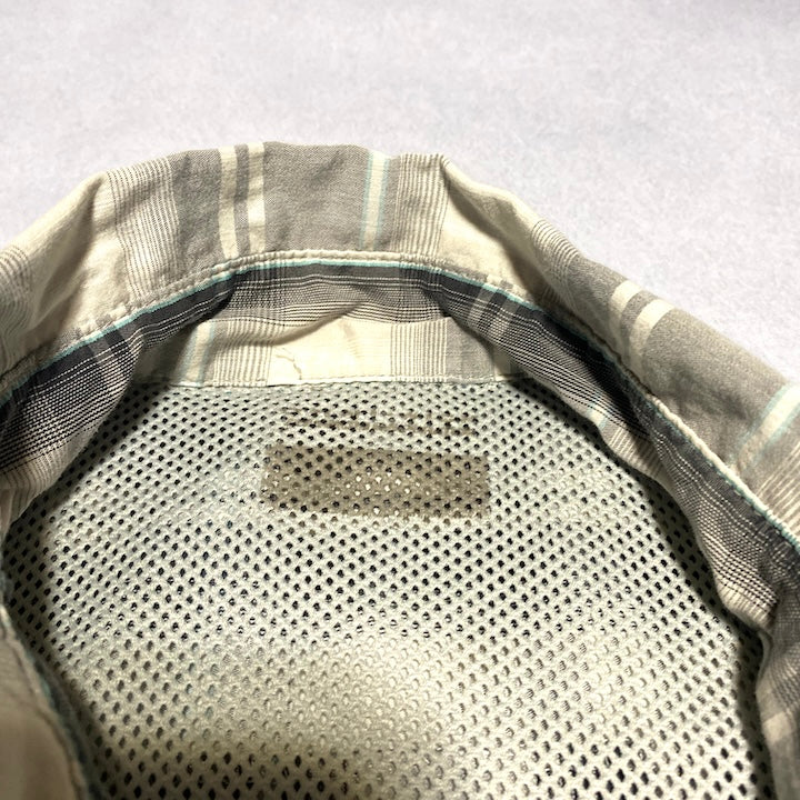 コロンビア Columbia 半袖シャツ チェック オーバーサイズ メンズXXL