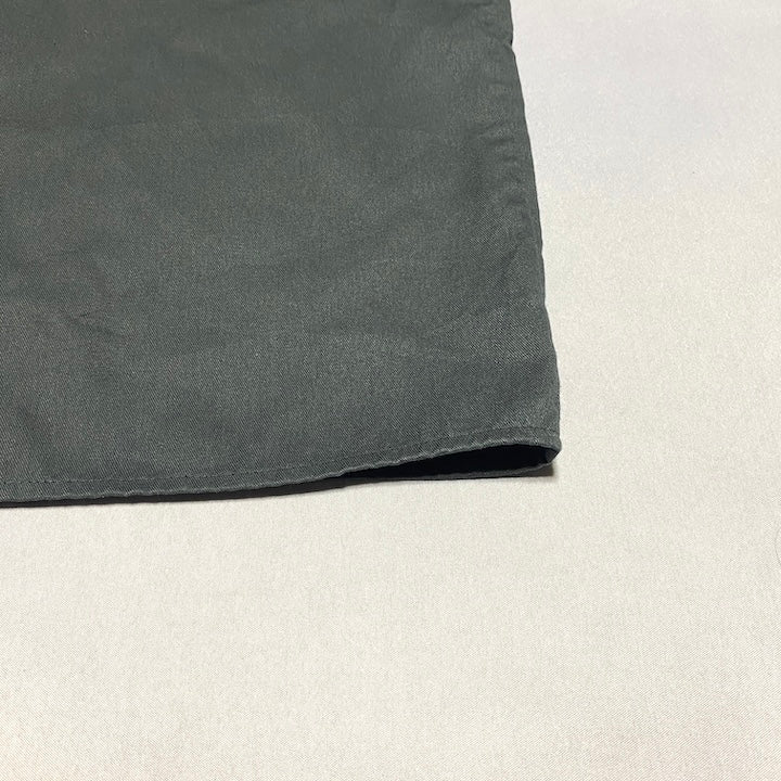 ディッキーズ Dickies 半袖シャツ ワークシャツ 刺繍ロゴ ネイビー メンズXXL