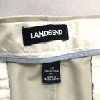 ランズエンド LANDS' END ハーフパンツ ショーツ グレー W37 メンズ