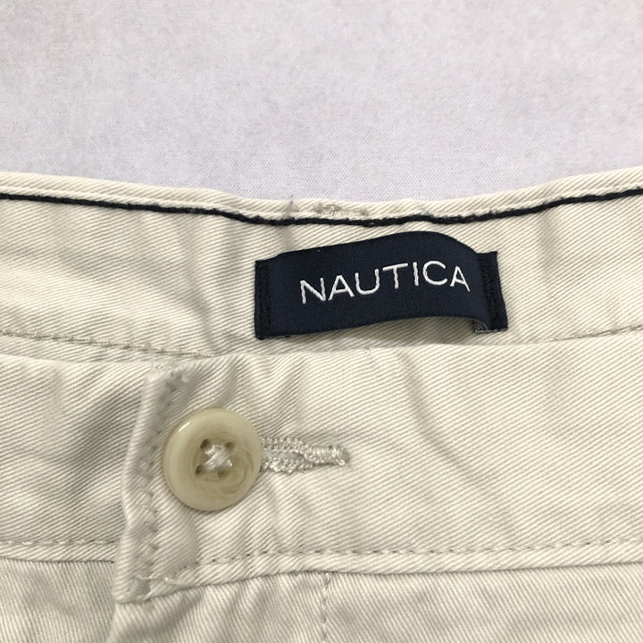 ノーティカ NAUTICA ハーフパンツ 刺繍ロゴ ネイビー W42 メンズ