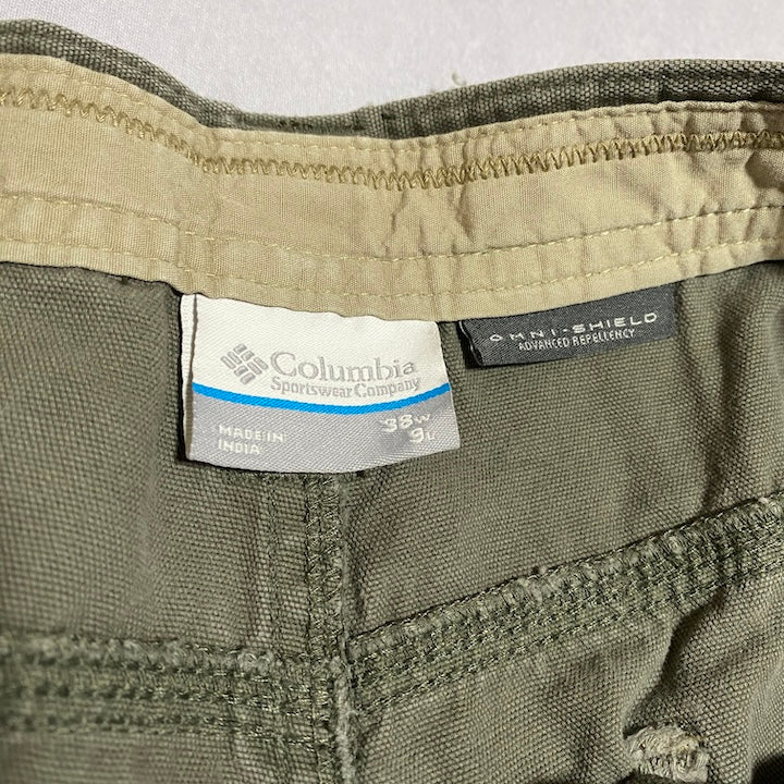 コロンビア Columbia ハーフパンツ ショーツ カーキ W38 メンズ